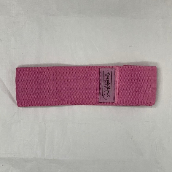 SOLID PINK RESISTANCE BAND - Picture 3 of 4
